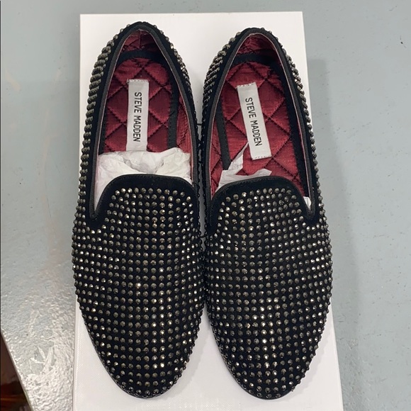 Steve Madden Other - Men’s Steve Madden Caviarr rhinestone shoes